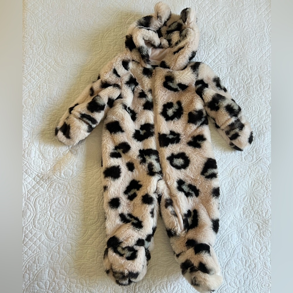 Fuzzy onesie jumper